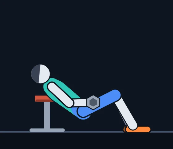 Dumbbell Hip Thrust, frame 1 of 3: Coach Cole demonstrating the movement