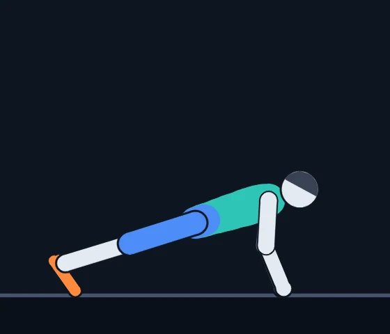Push-Up, frame 1 of 3: Coach Cole demonstrating the movement